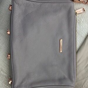 Rebecca Minkoff Slate Crossbody Bag with Gold Accents